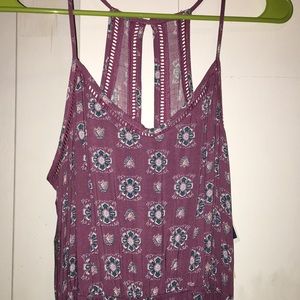 purple dress with designs, brand new with tags!